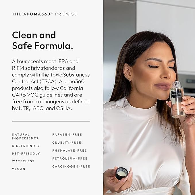 Aroma360 - My Way Fragrance Oil Blend - Hotel Inspired for Luxury Essential Oil Diffusers - Aromatherapy Scent Diffuser - Lush Sandalwood Warm Cedar and Delicate Florals - 50ML