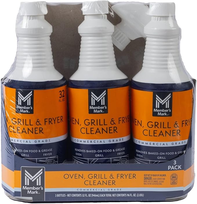 Commercial Oven Grill and Fryer Cleaner 32 oz. 3 pk.