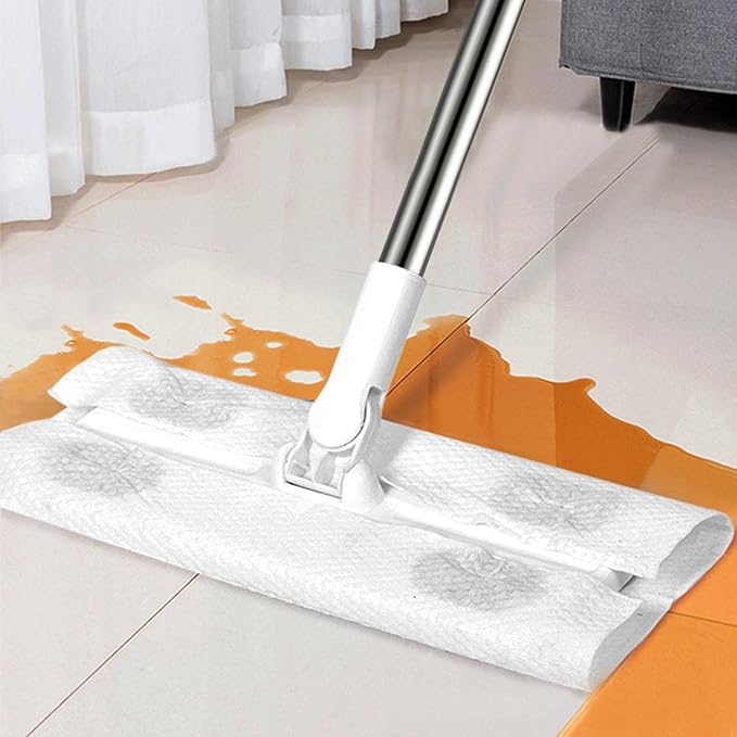 Mop Disposable Static Dust Multifunctional Wet and Dry Floor Duster Mop for Home