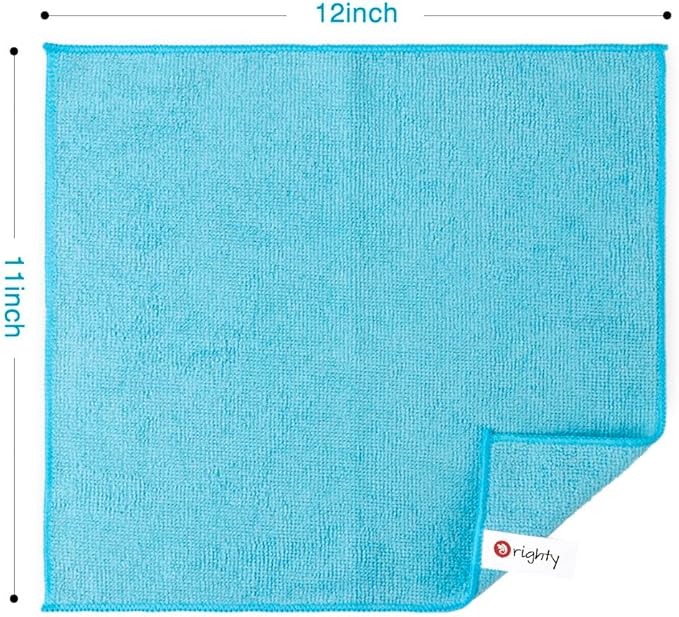 Orighty Microfiber Cleaning Cloth 150 Pack Microfiber Towels for Cars Highly Absorbent Car Cleaning Supplies Lint Free Cloths Clean Rags for Car Care House Kitchen 12x11 inch