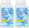 Pipeline Dredging Agent Powerful Pipe Dredging Agent Powder Drain Clog Remover Toilet Cleaner Sink and Drain Pipe Unclogging for Kitchen Toilet (2)