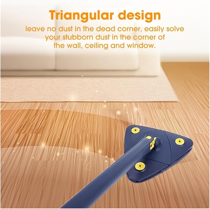 10PCS Triangle Microfiber Cloth Dust Mop Replacement Head Pads Large Glass Cleaning Sweeping Rags Floor Clean Tool