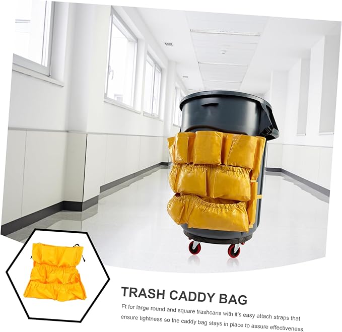 Heavy Duty Garbage Bags Round Storage for Trash Can Trash Bin Bag Large Trash Bags Trash Brute Storage Bag Cleaning Supplies for Housekeeping Outdoor
