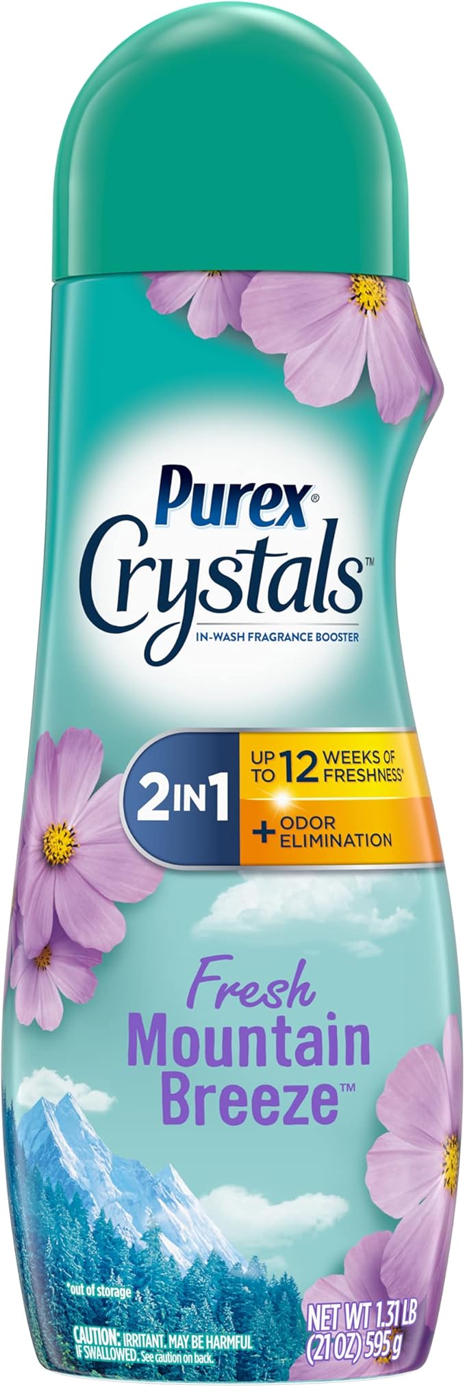 Purex Crystals In-Wash Fragrance and Scent Booster Fresh Mountain Breeze 21 Ounce