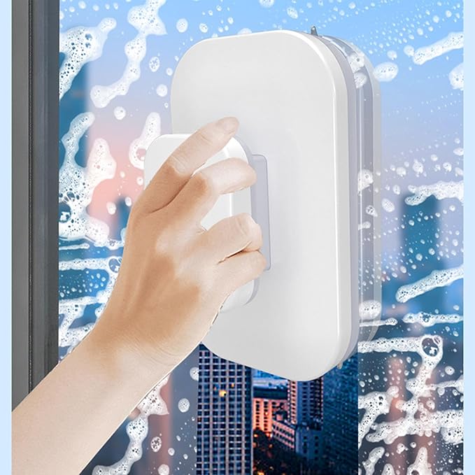 Magnetic Window Cleaner Double Sided Magnetic Window Cleaner Efficient Magnetic Window Brush Glass Wiper Cleaning Tools for High Rise Window