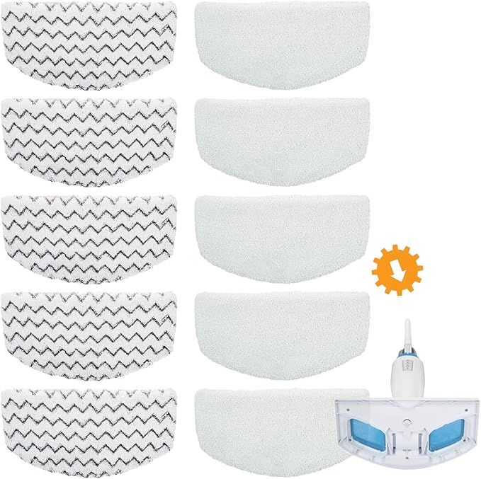 Steam Mop Pads for Bissell PowerFresh 1940 1806 Replacement Parts 10 Pack