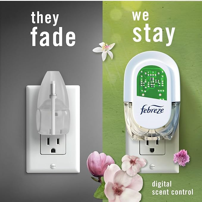 Febreeze Fall Winter Limited Edition Plug in Holiday Season Scented Refills 3 pack (Summer Nights)