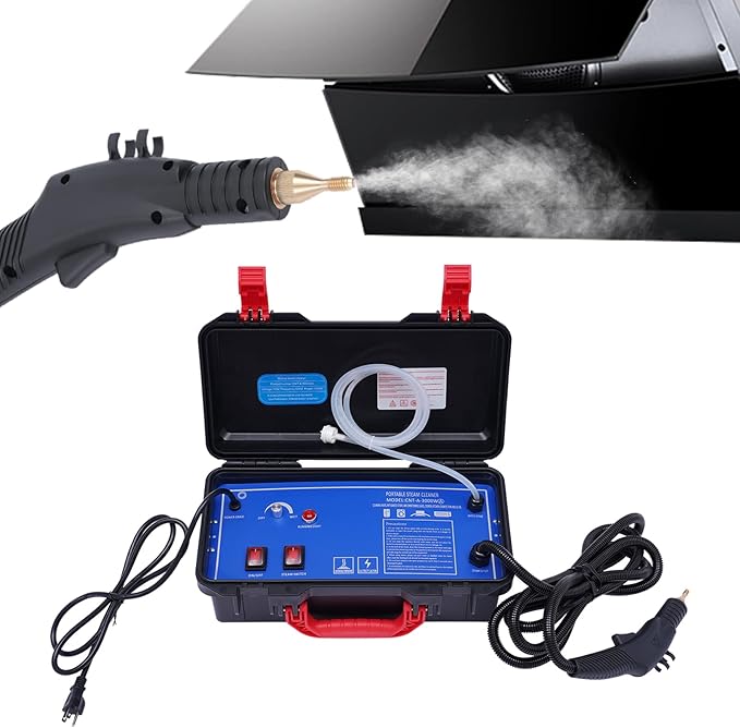 Handheld High Pressure Steam Cleaner1700W 3-in-1 Steam Cleaner for Home Kitchen Floor Car Auto Patio