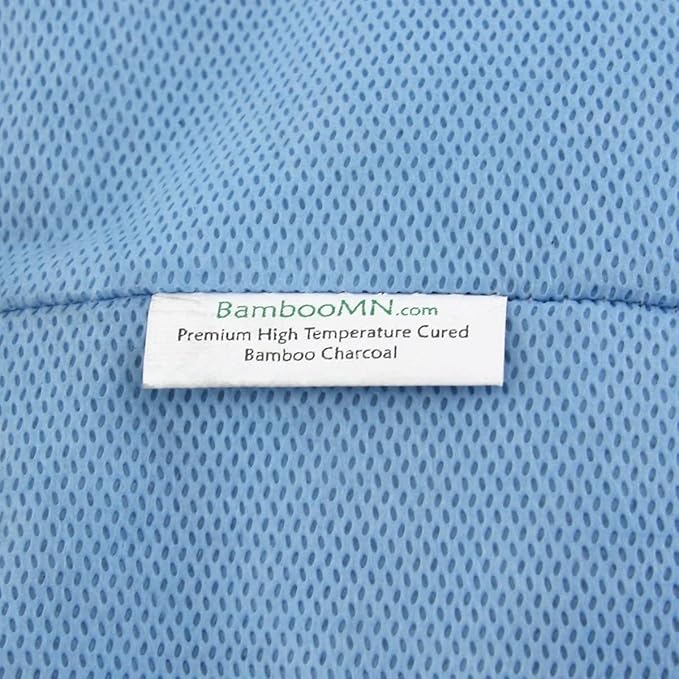 BambooMN Activated Bamboo Charcoal Air Purifier - 350g Sky Blue - 6 Bags