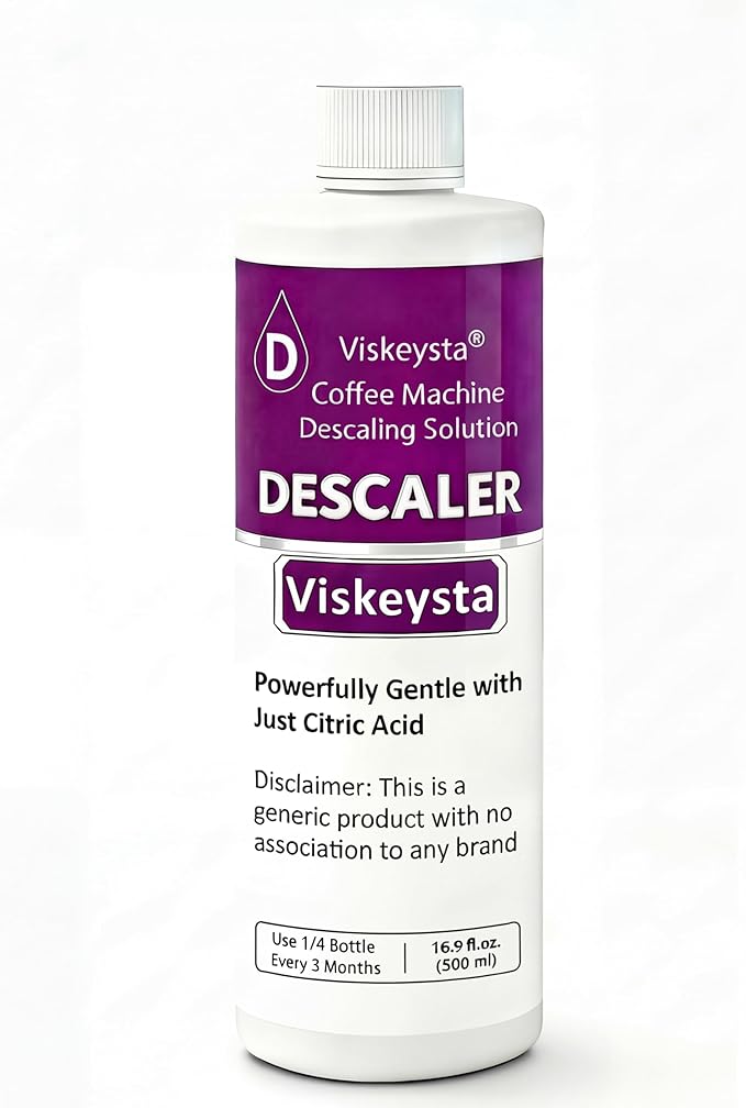 Descaling Solution for OXO Coffee Makers 16.9 fl oz (500ml) Descaler Liquid 4 Uses Citric Acid Formula