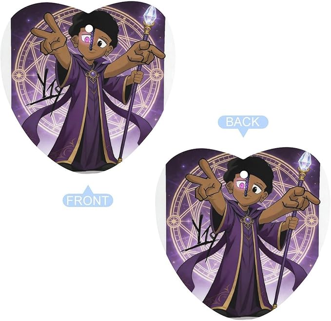 5PCS Car Air Freshener Hanging Personalized Double Sided Wizard Car Fresheners Long Lasting New Cars Scents Cute Automotive Freshies for Closets Drawers (tea)