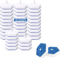 Aimery 40-Pack Disposable Toilet Brush Refill Pads – Effortless Cleaning No Mess Useful for Home &amp Bathrooms