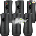 6 PACK Automatic Air Freshener Spray Dispenser Free Standing Wall Mounted for Homes Bedrooms Bathrooms Offices Hotels