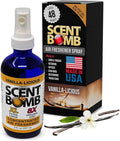 Scent Bomb Air Freshener Spray Long-Lasting Odor Eliminator for Home &amp Car Effective Deodorizer for Kitchen Bathroom Fresh Room Spray &amp Smell Neutralizer Vanillalicious Scent