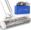 ACE2ACE A3 Pro Carpet Roller for Pet Hair Carpet Pet Hair Removal Tool Reusable Large Lint Rollers 5 Feet Long Handle No Bending No Kneeling Cat Dog Hair Remover for Carpet Rugs Mats Grey