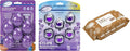 Air Jungles Lavender Fresh Bundle – 3-in-1 Odor Eliminator Balls (6 Count) Lavender Car Air Freshener Clips (6 Pack) and 3-in-1 Leather Cleaner Wipes (70 Count)