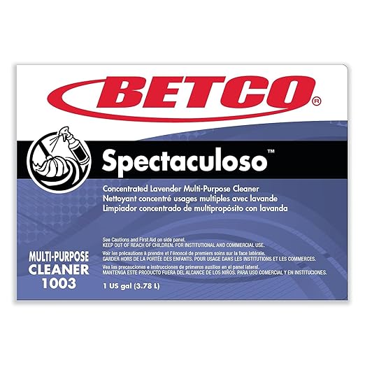 Betco® Spectaculoso Lavender Multipurpose Cleaner Floral Scent 128 Oz Bottle Purple Case Of 4