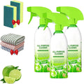 Cleanways All Purpose Cleaner 500ml Plant-Based Multipurpose Cleaner Spray for Kitchen Bathroom &amp Appliances No Rinsing Required (3pcs)