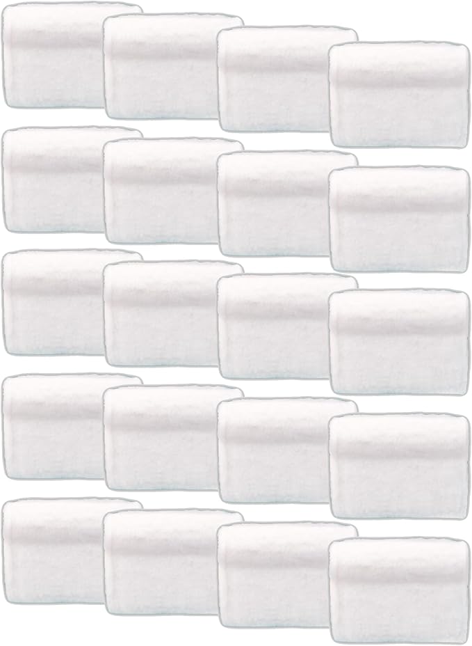 Baseboard Buddy 20-Pack Replacement Pads | Reusable Cleaning Pads for Wet &amp Dry Use | Trap Dust Dirt &amp Pet Hair | Mop Pad Refills for Baseboards Trim Molding &amp More