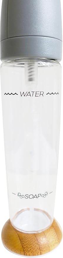 Full Circle FOMO Foam Soap Dispensing Dish Brush 1 EA Grey
