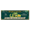 Personalized Irish Bar Mat St Patrick's Day Decor Bar Basement Lucky Shamrock Spill Barmat Dish Drying Mat Irish Decor (02)