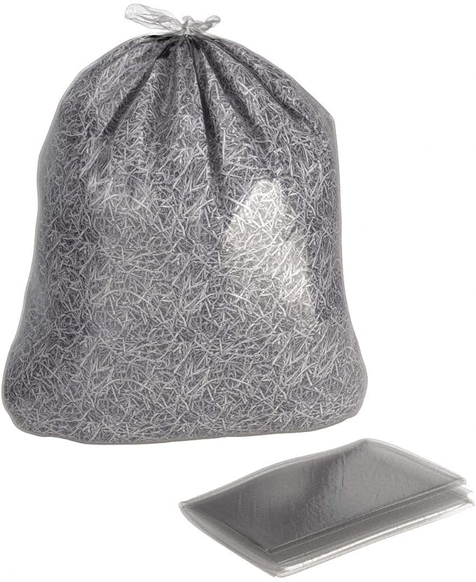33 gal. Clear Trash Bags 33x40 12 Micron 250PK