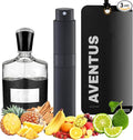 Luxury Car Perfume Long Lasting Air Freshener duration 60 days - Bottle 10ml + 2 tags aroma holder PERFUME INSPIRATION (AVENTUS)