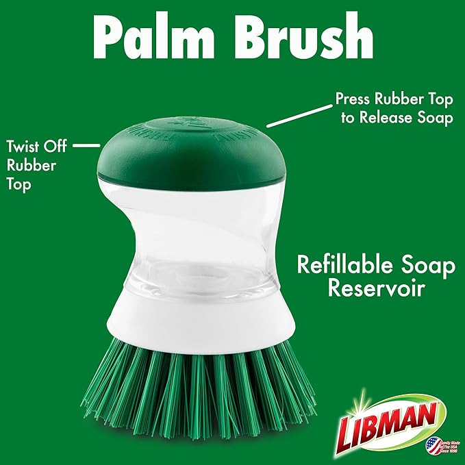 Libman Palm Brush | Case of 6