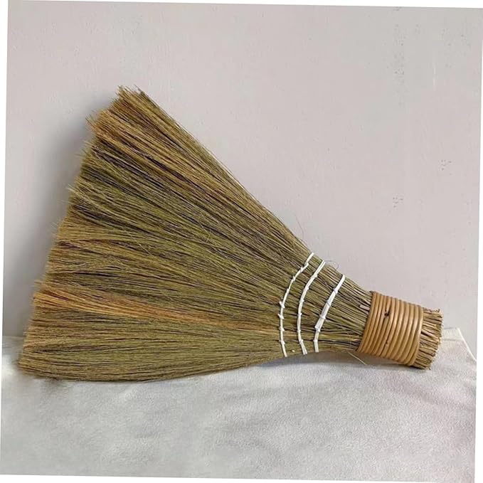Ciieeo 2pcs Cleaning Broom Portable Tabletop Sweeper Rustic Dustpan Broom for Home Farmhouse Decor Detachable Handle for