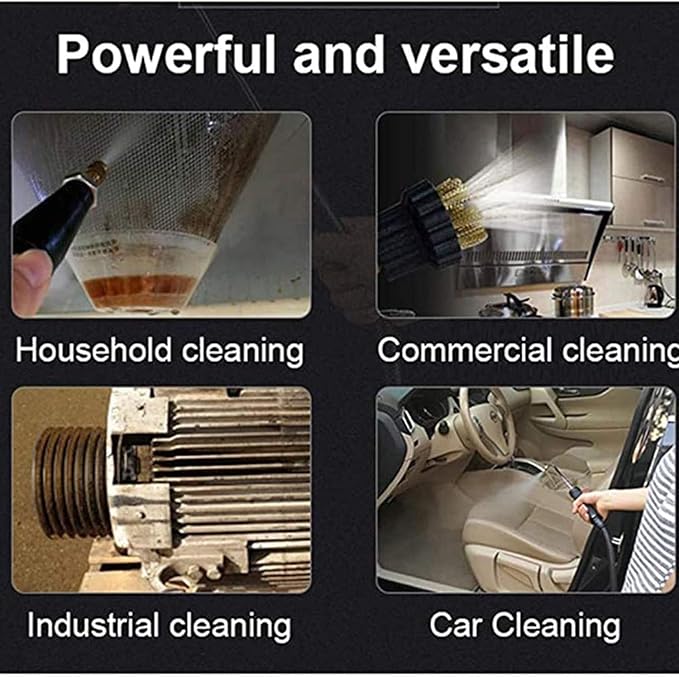 3000W High Pressure Handheld Steam Cleaner Portable Steam Cleaning Machine For Kitchen Bathroom Car &amp Furniture(110v)