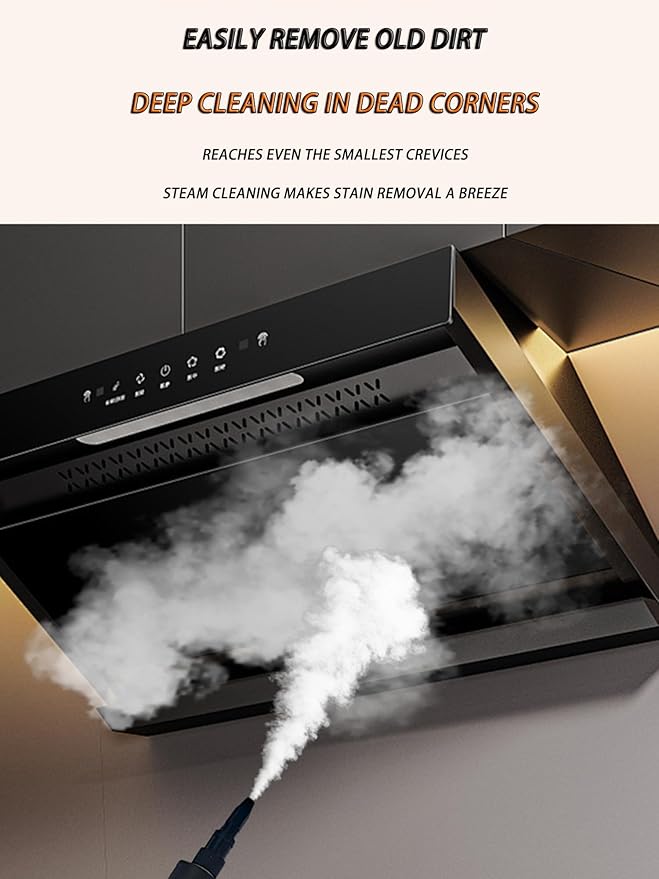 Steam Carpet Cleaning Machine with 1000ml Capacity and 11 AccessoriesIntelligent Anti-Burn-Dry Function for CarpetBathroom and Windows
