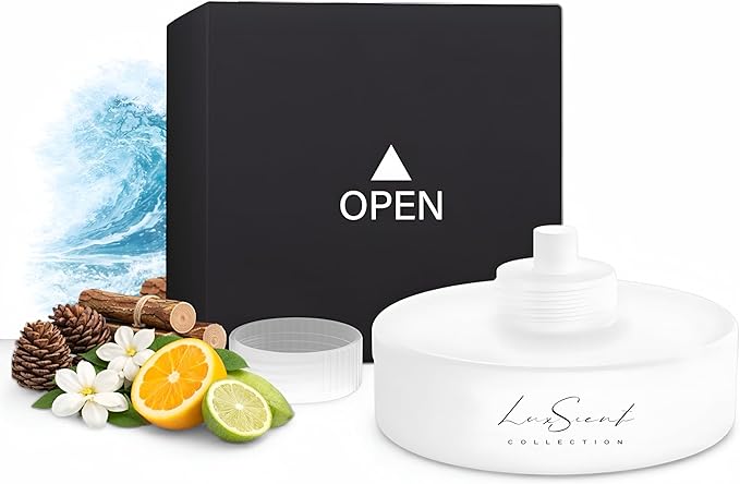 Aroma Car Diffuser Cartridge Scent Oil 20ML Compatible with All Ultrasonic Premium Car Diffusers - Luxury Hotel Fragrance - Aromatherapy - Air Freshener Ideal for Cars Trucks &amp More (Aqua)