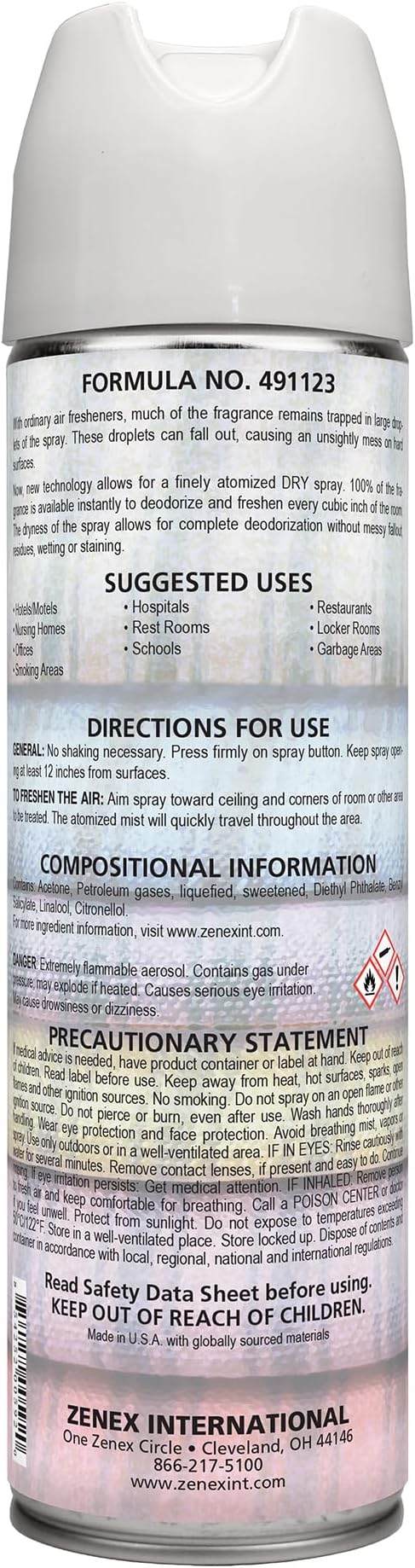 Neutrazen Natural Scents Air Freshener | Air Sanitizer Spray | Odor Neutralizer with Ordenone® Technology | Fresh Linen Scent | 20 oz (2 Pack) | Made in USA