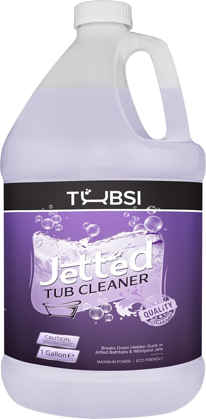 MAXTITE Tubsi Jetted Tub Cleaner - 1 Gallon - Supercharged Cleaning Action for Hidden Gunk in Jetted Bathtubs and Whirlpool Jets - Biodegradable Septic Safe - 32+ Doses