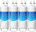 Waterdrop EDR1RXD1 Replacement for Filter 1 W10295370A EDR1RXD1B P8RFWB2L P4RFWB WD-F38 46-9081 46-9930 Refrigerator Water Filter 4 Pack