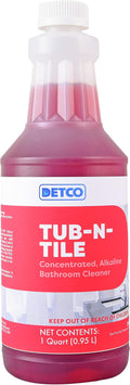 Detco-Tub-N-Tile -Multi-Purpose Cleaner-Concentrated Great on Soap Scum and Grime Remover - Just add 4 oz. to your spray bottle of water.Great for tubs tile and bathroom cleaner - 32 oz