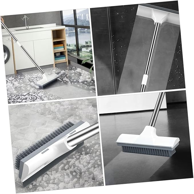 DECHOUS Ergonomic Long Handle Floor Brush Bathroom Floor Scrubber Kitchen Scrub Brush