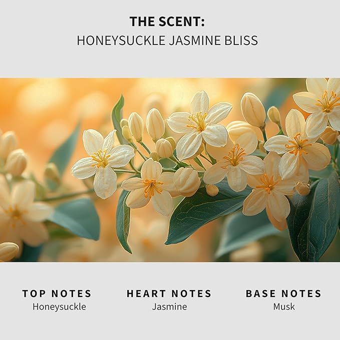 Lapew Honeysuckle Jasmine Scented Mop Soap - Luxury Floor Cleaner Concentrate for Mopping Tile Laminate Vinyl &amp Hardwood | Streak-Free Low-Foam | 36 oz