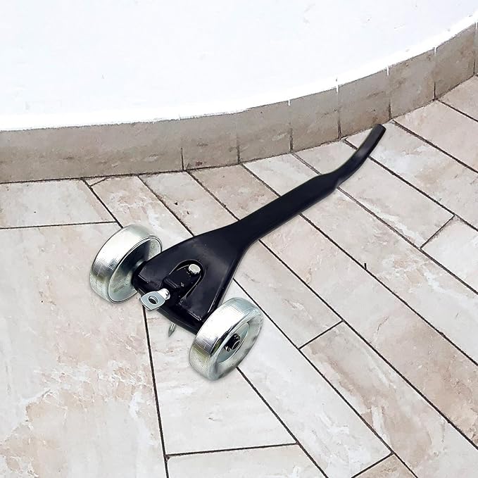 Joint Raker Grout Cleaner Professional Tile Cleaning and Repair Metal Easy to Use Sturdy Brick Wall Cleaner Skatewheel Raker