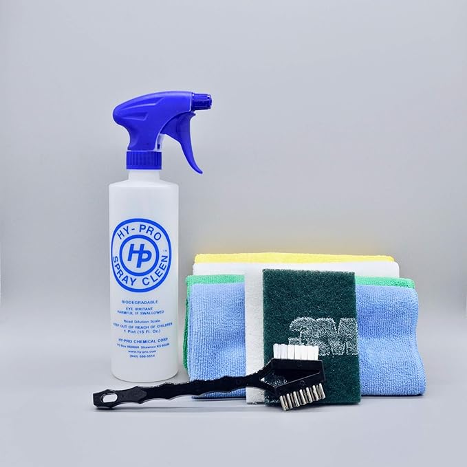 1/2 GALLON WITH CLEANING KIT
