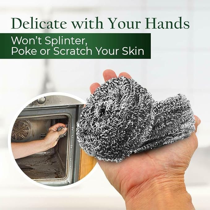 Stanley Degreaser Concentrate with Stainless Steel Scrubbers – Heavy Duty Cleaner for Grease Grime Pots Pans &amp Kitchen Surfaces (with Sponges)