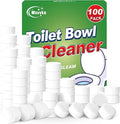 Toilet Bowl Cleaners Bleach Tablets 100 PACK Automatic Cleaner for Tank Effectively Eliminate Limescale Stains &amp Odor Continuous Cleaning for Bathroom &amp Toilet