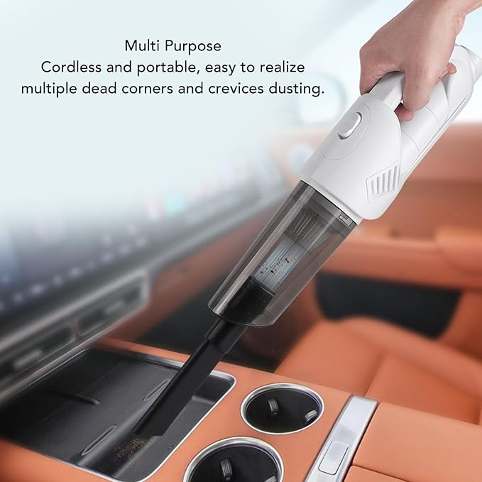 Cordless Vacuum Cleaner 120W Motor High Efficiency Filtration Stick Vacuum Cleaners Multifunctional Handheld Vacuum Cleaner for Pet Hair Hard Floor