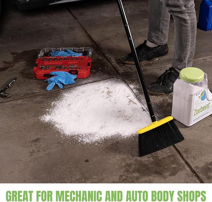 Liquid Spill Kit | 16X More Absorbent than Clay Commercial-Grade Vomit Urine Oil All Liquids Spill Powder Reusable