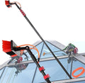 Window and Solar Panel Cleaning Pole Water Fed Pole Kit with Washing Equipment Tool Water Fed Brush
