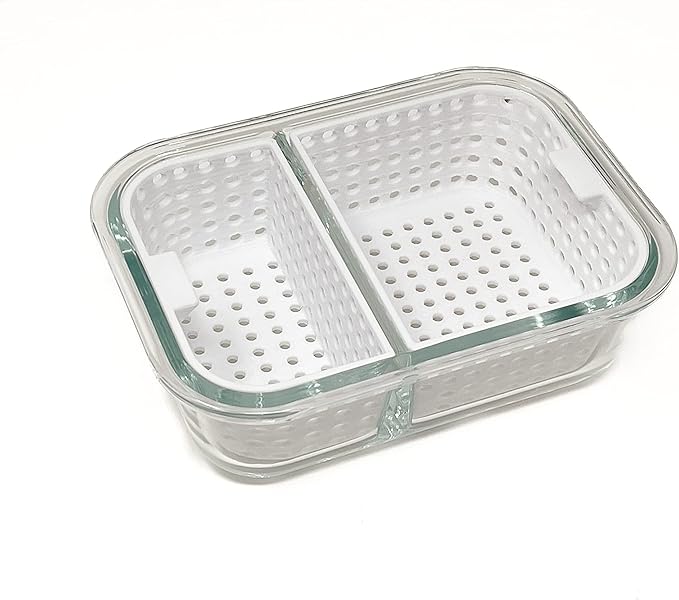 Dual Dunk Iso Soak Cleaning Station (Small White)