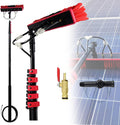 Telescopic Window Cleaner Extendable water Fed Pole Kit Water Fed Telescopic Brush for cleaning solar panels and window glass10.8M/36FT