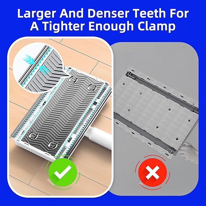Zero Touch Mini Mop Zero-Touch Gap Cleaner &amp Locking Head Includes 1 Mini Mop 5 Reusable Cloths for Multi-Surface Cleaning