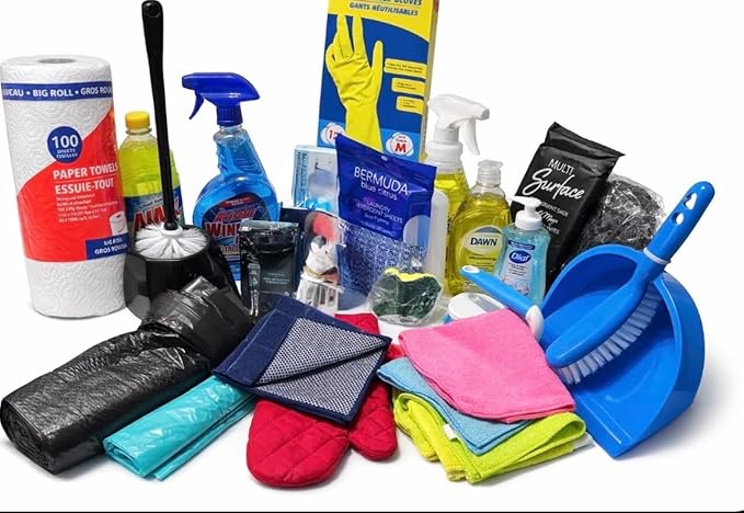 Shaeb dorm care essentials cleaning kit and much more