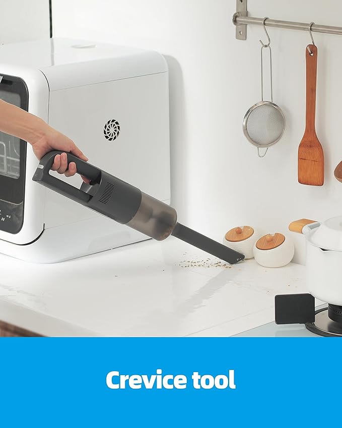 Brigii Pet Hair Vacuum with Anti-Tangle Hair Tool Cordless Stairs Vacuum 14KPa Handheld Vacuum with BRUSHLESS DC Motor Triple Air Filtration System USB-C Rechargeable H5-Wall Mount